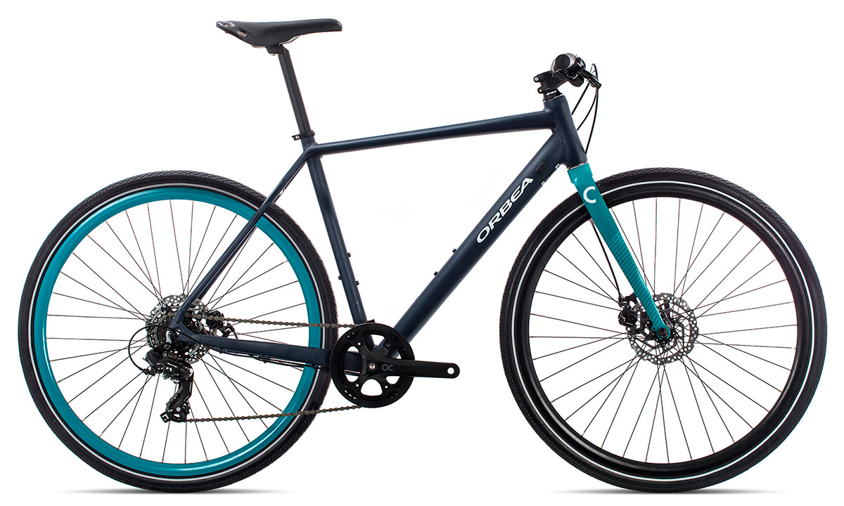Фотографія Велосипед Orbea Carpe 40 (2020) 2020 Синьо-блакитний